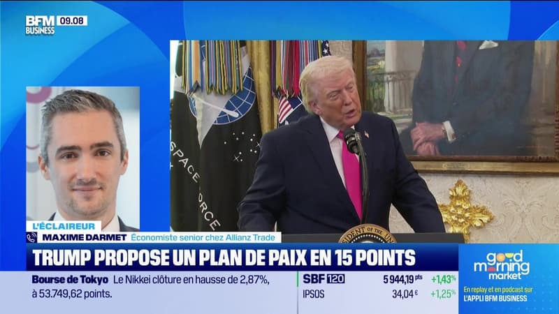 L'éclaireur : Trump propose un plan de paix en 15 points - 25/03