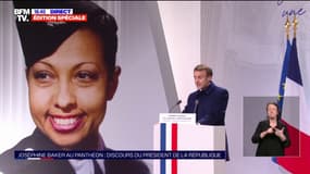 Emmanuel Macron: Sa famille "permit à Joséphine Baker de prouver aux yeux du monde que les couleurs de peau, les origines, les religions pouvaient non seulement cohabiter mais vivre en harmonie"
