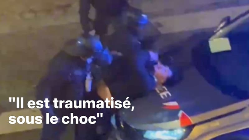 "Sous le choc", Yassine, mineur de 17 ans, qui a été frappé par des policiers à Paris le 19 janvier dernier "ne sort plus de chez lui".