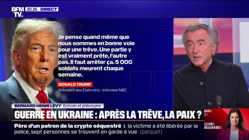 Guerre en Ukraine: pour Bernard-Henri Lévy, écrivain et philosophe, 