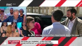 Le monde de Macron : Moteurs qui tournent, climatisation, quand Ruffin fait la leçon aux ministres ! - 27/06