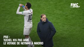 PSG : Tuchel n’a pas aimé le voyage de Neymar à Madrid