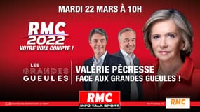 Valérie Pécresse dans "Les Grandes Gueules"