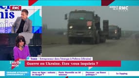 Guerre en Ukraine : êtes-vous inquiets ? "J’essaye de rapatrier mes enfants et ma femme" témoigne Yann, Auditeur RMC et entrepreneur dans l’énergie en Ukraine.