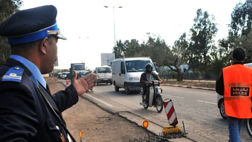 Une jeune Française a été enterrée vivante au Maroc. Ici, un officier de police marocain en mai 2011