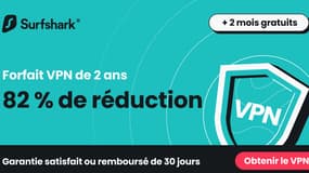 Surfshark VPN : ce bon plan qu'il ne faut pas manquer pour la rentrée