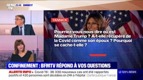 Melania Trump a-t-elle récupéré du Covid ? Pourquoi se cache-t-elle? - BFMTV répond à vos questions
