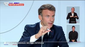 Carburant: "La Première ministre va rassembler tous les acteurs de la filière cette semaine, et on va leur demander de faire un prix coûtant", affirme Emmanuel Macron