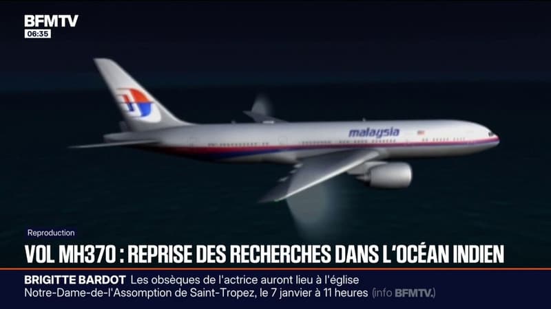 11 ans après sa disparition, les recherches du vol MH 370 de la Malaysia Airlines reprennent mardi