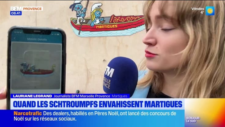 Quand les Schtroumpfs envahissent Martigues