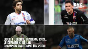 Ligue 1 : Lloris, Benzema, Cris... Le dernier XI de l'OL champion d'automne (en 2008)
