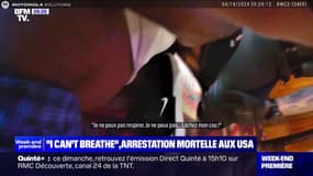 "I can't breathe": arrestation mortelle aux États-Unis, les images filmées par la caméra piétonne d'un policier