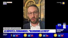 Emmanuel Fernandes, député du Bas-Rhin appelle à "bloquer le pays", après l'utilisation du 49.3 pour la réforme des retraites