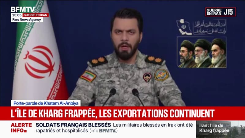 Guerre au Moyen-Orient: l'Iran juge "légitime" de frapper "les ports, les quais et les bases militaires américaines protégées dans certaines villes des Émirats arabes unis"