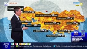 Météo Var: les averses se multiplient ce samedi avec un risque d'orages, 20°C à Toulon