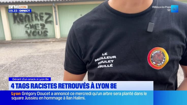 4 inscriptions découvertes mardi matin visent la communauté musulmane à Lyon 8e 
