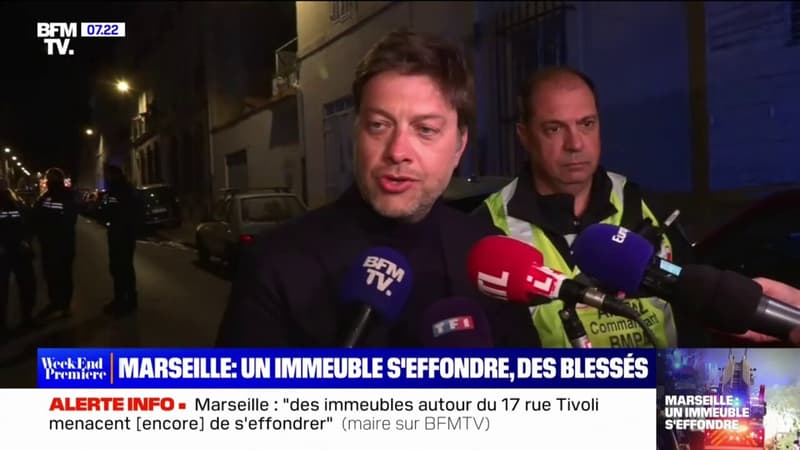 Effondrement à Marseille: le maire Benoît Payan évoque 