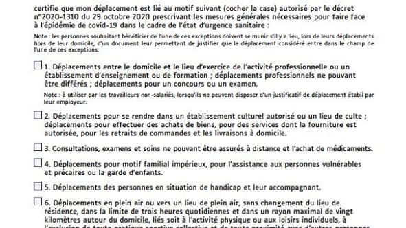 La nouvelle attestation La nouvelle attestation