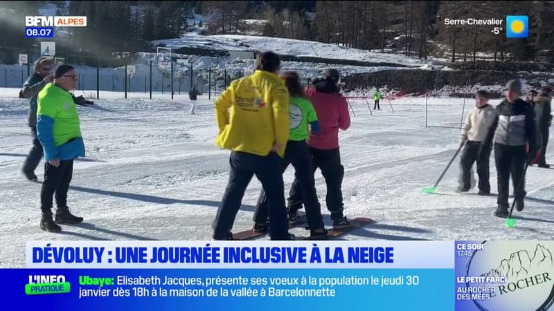 Super Dévoluy: l'inclusion dans les sports d'hiver mise en lumière 