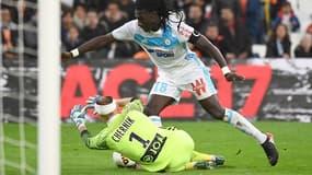 Bafé Gomis a beaucoup tenté avant d'éclater de joie face à Nancy.