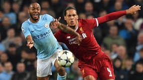 Raheem Sterling et Virgil van Dijk