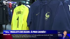 Maillots des Bleus: pas encore d'effet "finale" dans ce magasin de sports du Var