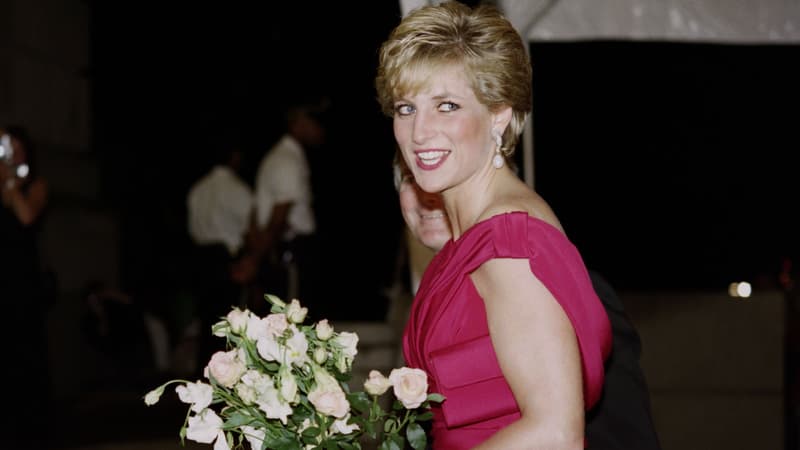 Lady Diana à Washington, le 4 octobre 1990