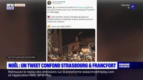 Marché de Noël: le Twitter de Secrets d'Histoire confond Strasbourg et Francfort