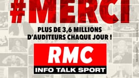 AUDIENCES RADIO - RMC: plus de 3,6 millions d'auditeurs quotidiens