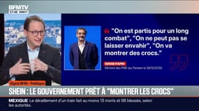 SIGNÉ BFM - "On est partis pour un long combat": le gouvernement prêt à "montrer les crocs" face à Shein