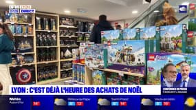 Lyon: les parents se préparent aux premiers achats de noël