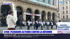 Lyon : plusieurs actions contre la réforme des retraites
