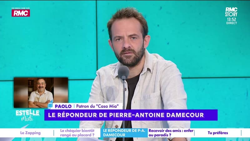 Le répondeur de Pierre-Antoine Damecour - 22/01
