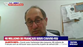 Covid-19: "dubitatif" sur les restrictions, le professeur Timsit ne comprend pas pourquoi il n'y a pas "de limitation de circulation"