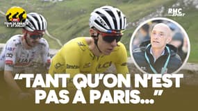 Tour de France (E19) : "Ce n’est jamais terminé tant qu’on n’est pas à Paris", tempère Gianetti