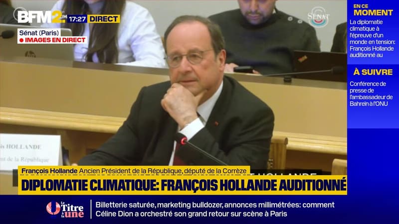 François Hollande: "Trump n'avait pas tout à fait tord, la Chine avait anticipé le développement des énergies renouvelables"