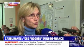 Agnès Pannier-Runacher: "Aujourd'hui, moins de 30% des stations en France font face à une rupture de carburants"