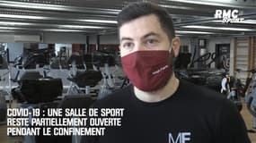 Covid-19 : Une salle de sport reste partiellement ouverte pendant le confinement