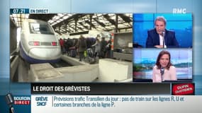 Dupin Quotidien : Le droit des grévistes - 03/04