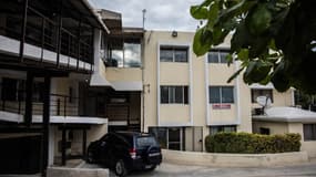 L'hôpital à Port-au-Prince où les deux ressortissants français ont été amenés après avoir été tués par balle, le 25 novembre 2019