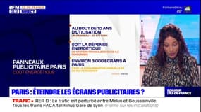 Sobriété énergétique: les écrans numériques publicitaires dans le viseur de la mairie de Paris