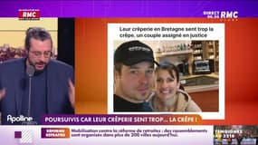 Les histoires de Charles Magnien  : Poursuivis car leur crêperie sent trop....la crêpe ! - 19/01