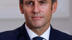 Emmanuel Macron à Paris le 28 septembre 2021