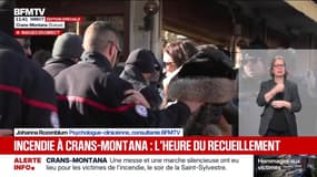 Crans-Montana: Laëticia, une mère qui a perdu son fils Arthur dans l'incendie du bar "Le Constellation", reçoit le soutien des pompiers 