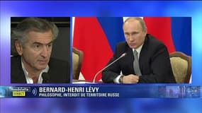 Bernard-Henri Lévy: "Poutine, c'est la honte de la Russie"