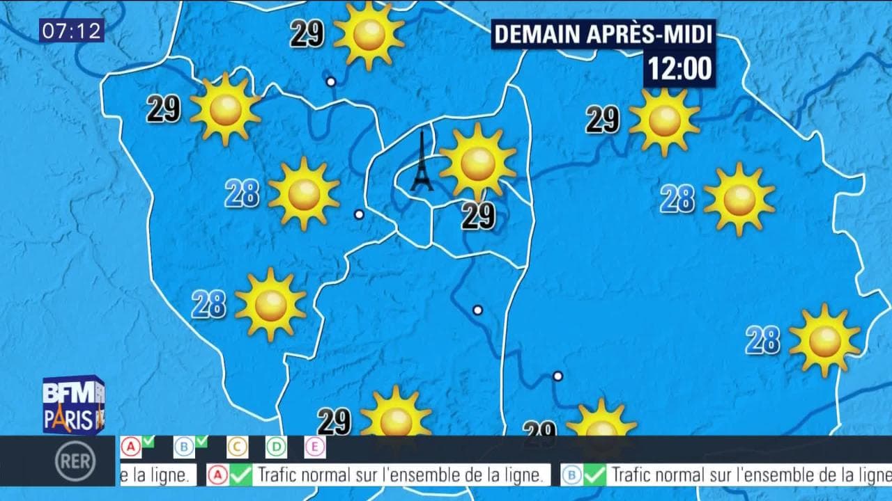 Météo Paris Île-de-France du 17 juin: Soleil dominant et chaleur ...