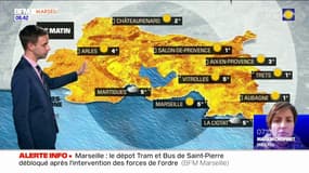 Météo Bouches-du-Rhône: un temps plus nuageux sur le littoral, 17°C attendus à Marseille