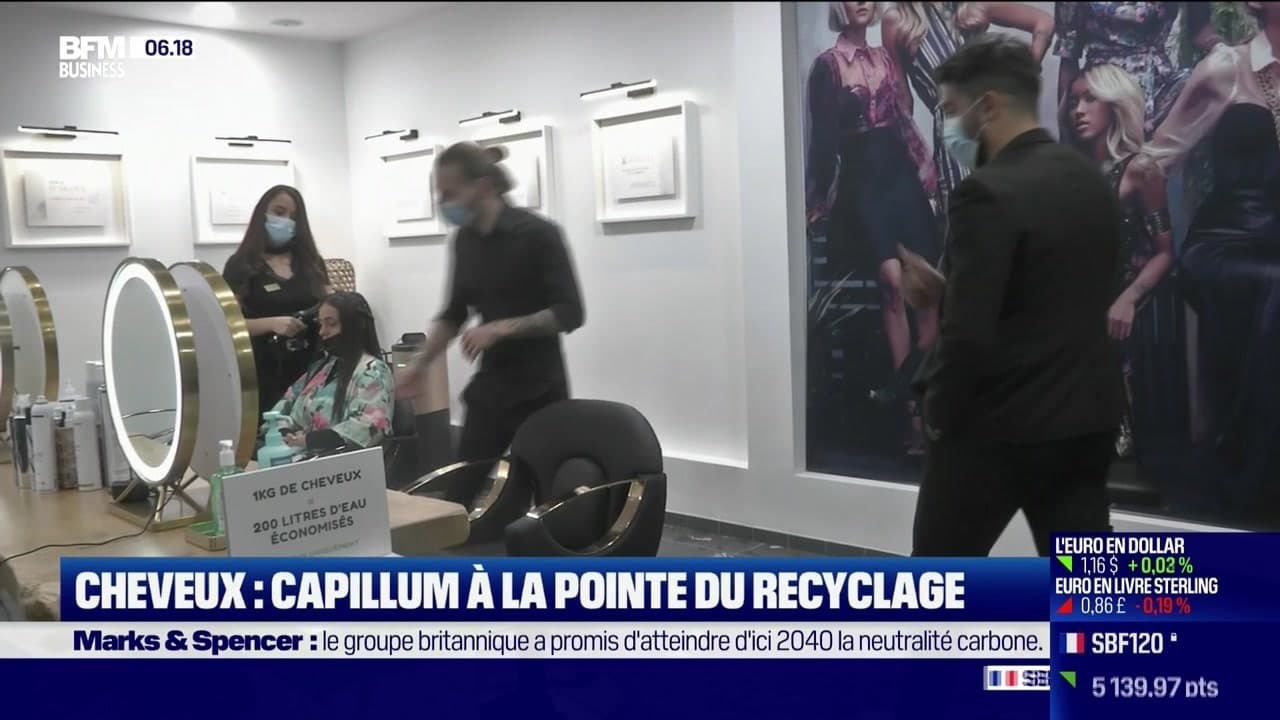 La France Qui R Siste Capillum La Pointe Du Recyclage De Cheveux Par Alexandra Paget