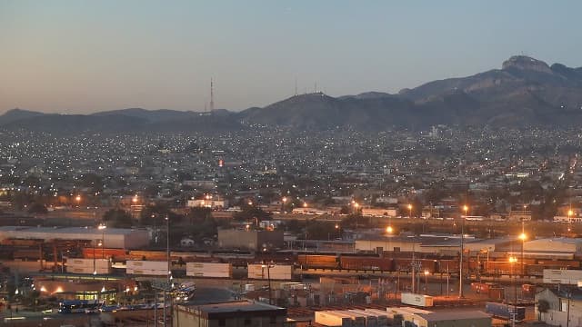 La ville mexicaine de Ciudad Juarez, vue depuis le Texas, le 14 octobre 2016. (Photo d'illustration)