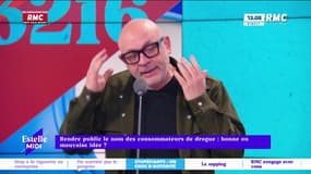 Éric Ciotti propose de rendre public le nom des consommateurs de drogue !